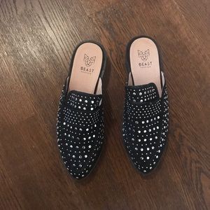 Studded loafers